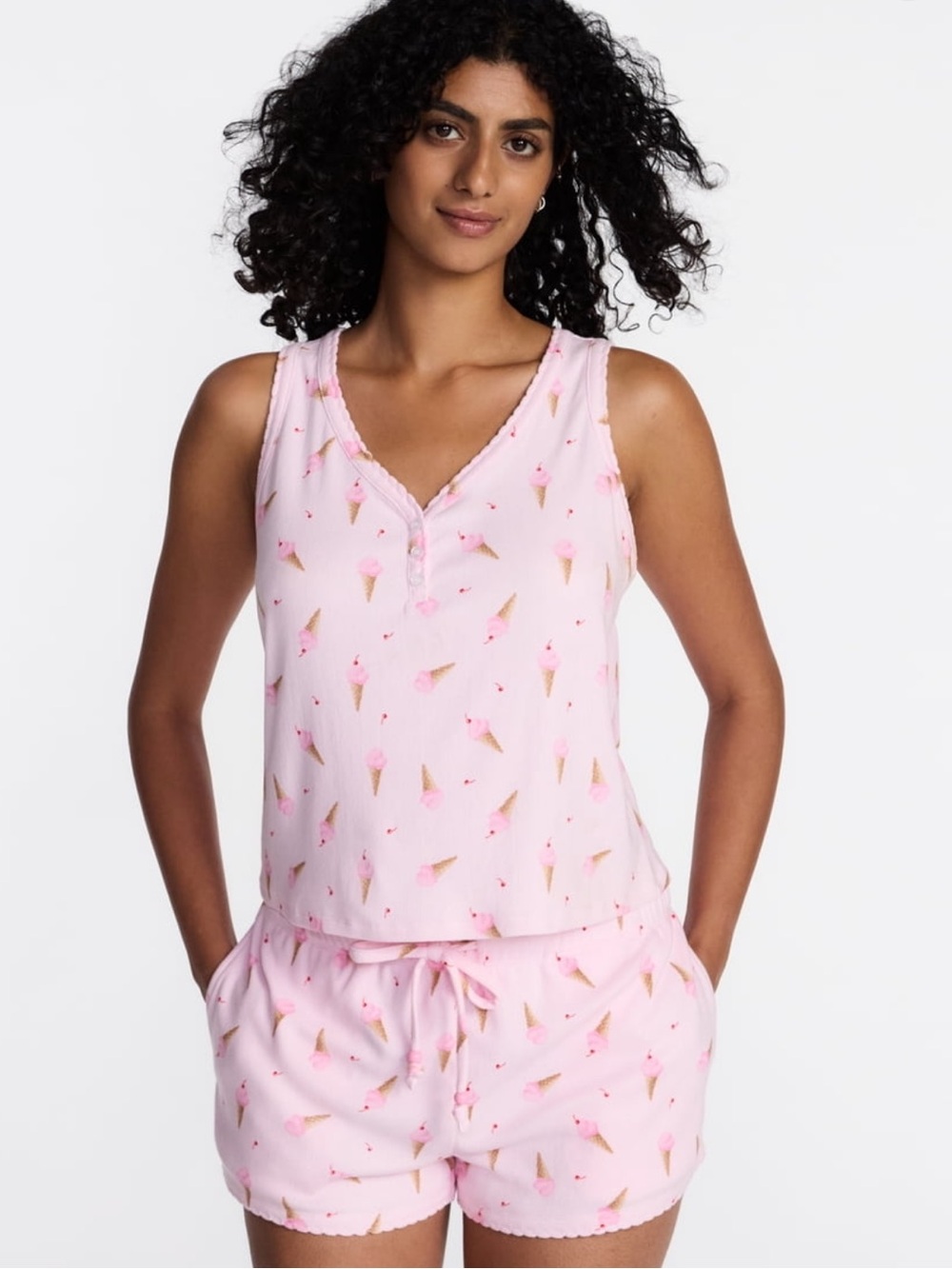 Women’s Pointelle Pajamas Set